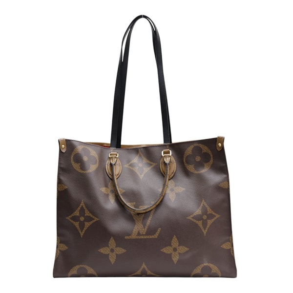 棕色 原花 Giant帆布 Onthego GM 两用包【LOUIS VUITTON LV 路易威登】 M45320