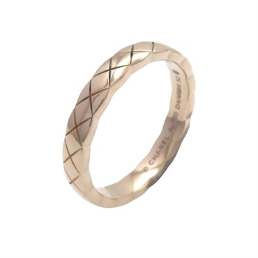 18K玫瑰金 Coco Crush 戒指 52【CHANEL 香奈兒】 J11785