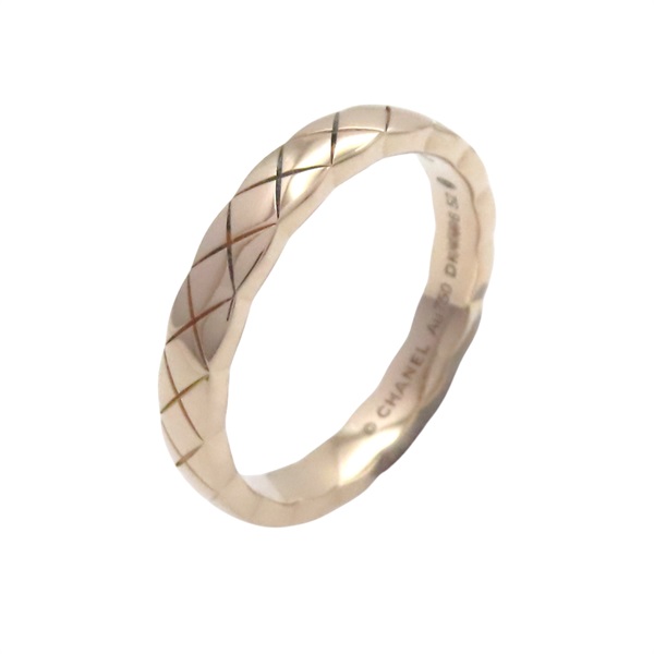 18K玫瑰金 Coco Crush 戒指 52【CHANEL 香奈兒】 J11785