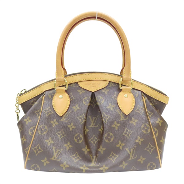 棕色 原花 帆布 Tivoli PM 手提包【LOUIS VUITTON LV 路易威登】 M40143