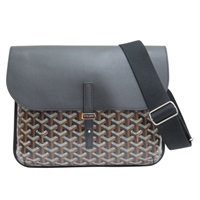 黑色 經典花紋 Goyardine帆布 Coursier 斜背包 肩背包【GOYARD 高雅德】 COURSIMMLTY01CL03P