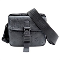 黑色 牛皮 Getaway 郵差包 肩背包【LOUIS VUITTON LV 路易威登】 M12516