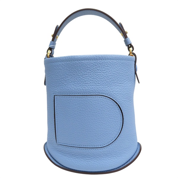 藍色 牛皮 手提包【DELVAUX徳爾沃】 AA0608AQY045HPA