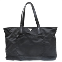 黑色 尼龍 肩背包【PRADA 普拉達】