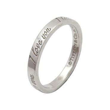 925純銀 I love you notes Ring 戒指【Tiffany & Co 蒂芬妮】