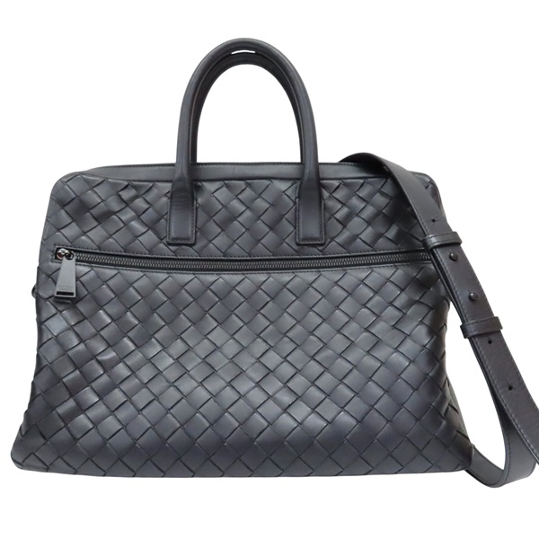 黑色 羊皮編織 公事包 兩用包【BOTTEGA VENETA BV 寶緹嘉】 601065