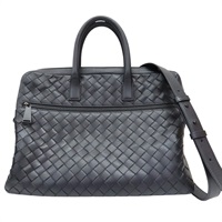 黑色 羊皮編織 公事包 兩用包【BOTTEGA VENETA BV 寶緹嘉】 601065