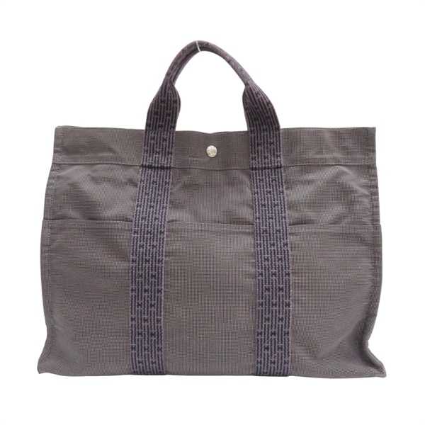 灰色 帆布 Air Line MM 手提包【HERMES 愛馬仕】