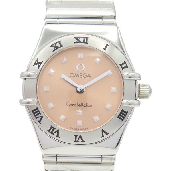 粉色錶盤 不鏽鋼 Constellation Mini My Choice 腕錶【OMEGA 歐米茄 】 1561.61