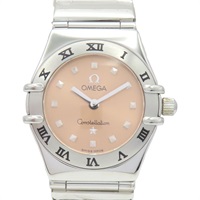 粉色錶盤 不鏽鋼 Constellation Mini My Choice 腕錶【OMEGA 歐米茄 】 1561.61