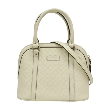 米色 壓紋牛皮 兩用包 449654【GUCCI 古馳】 449654