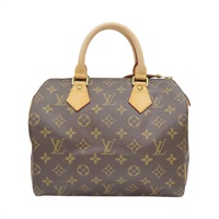 棕色 原花帆布 Speedy 25 手提包 M141582【LOUIS VUITTON LV 路易威登】 M141582