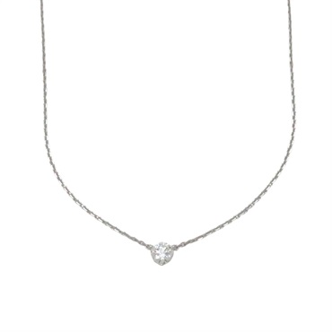 18K白金 鑽石項鍊【JEWELRY 無品牌珠寶】 diamond 2.3g