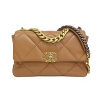 棕色羊皮 19  30CM 兩用包 AS1161【CHANEL 香奈兒】 AS1161