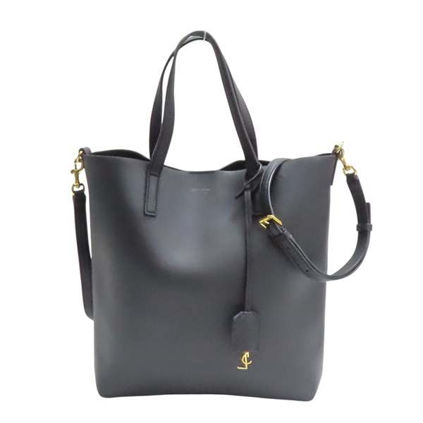 黑色 牛皮 TOY皮革購物袋 兩用包【SAINT LAURENT YSL 聖羅蘭 】 600307