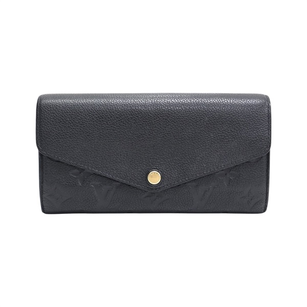 黑色 牛皮 Sarah 扣式 長夾 M61182 【LOUIS VUITTON LV 路易威登】 M61182