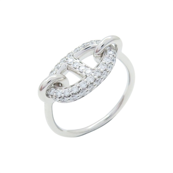 18白K金 碎鑽 Farandole 戒指【HERMES 愛馬仕】 H221625B