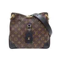 棕色 原花帆布 Odeon NM PM 肩背包【LOUIS VUITTON LV 路易威登】 M45353