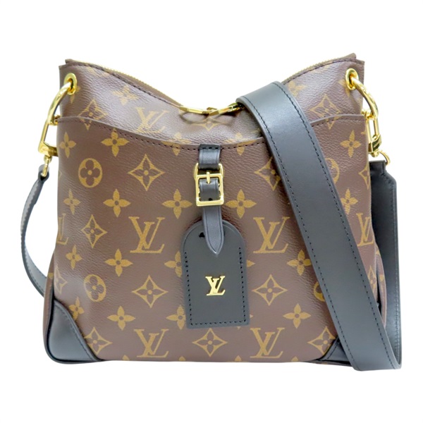 棕色 原花帆布 Odeon NM PM 肩背包【LOUIS VUITTON LV 路易威登】 M45353