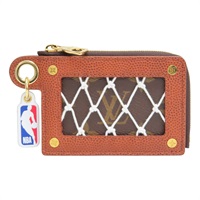 棕色 原花帆布 Net Zippy NBA聯名 零錢包 M80542【LOUIS VUITTON LV 路易威登】 M80542