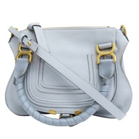 藍色 牛皮 肩背包【Chloe 克羅伊】 CHC22AS628