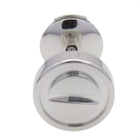 18K白金 單邊 Love Stud 針式耳環【Cartier 卡地亞】 B8301256