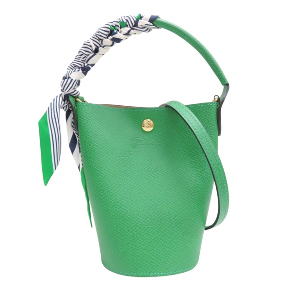綠色 牛皮 EPURE 水桶包 兩用包【Longchamp 瓏驤】 10213HYZ129