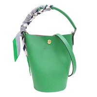 綠色 牛皮 EPURE 水桶包 兩用包【Longchamp 瓏驤】 10213HYZ129