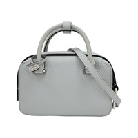 灰綠色 牛皮 Cool Box Nano 肩背包【Delvaux德爾沃】 AA0669AQY