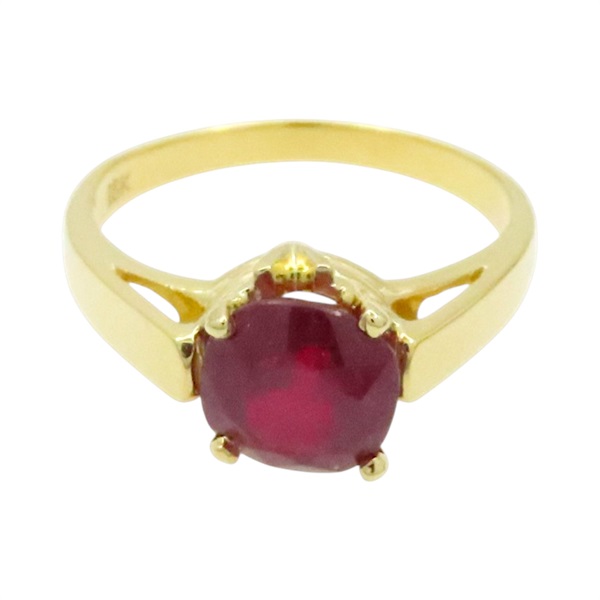 18K黃金 紅寶石 戒指【JEWELRY 無品牌珠寶】 Ruby 4.2g