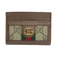 棕色 帆布 Ophidia Card Case 卡夾 名片夾 【GUCCI 古馳】 523159