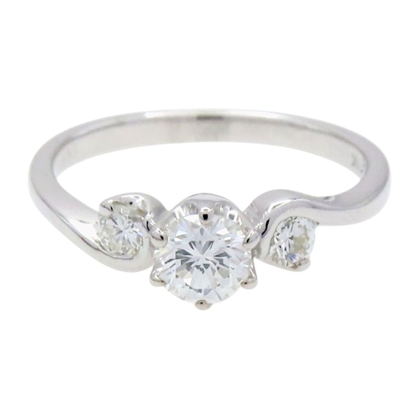 18K白金 鑽石 戒指【JEWELRY 無品牌珠寶】 Diamond 2.4g