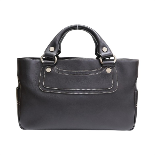 深棕色 牛皮 Boogie 手提包【CELINE 賽琳】 134023SOF