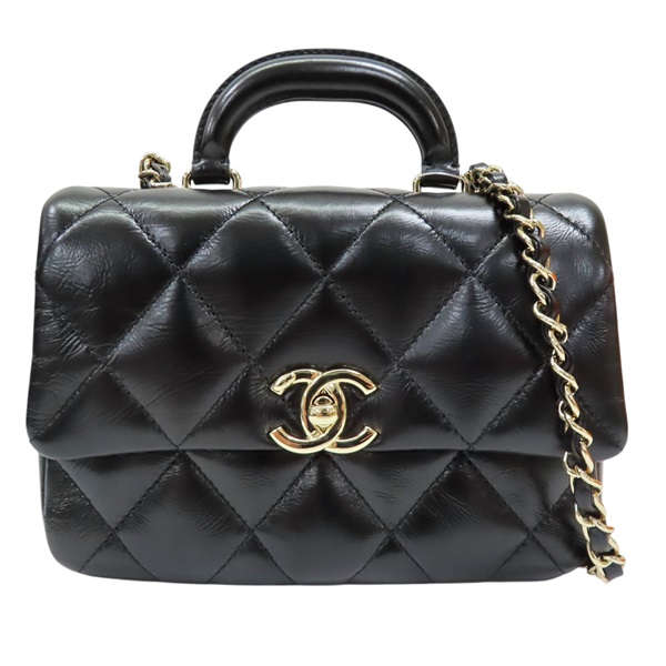 黑色 羊皮 肩背包【CHANEL 香奈兒】 AS4543