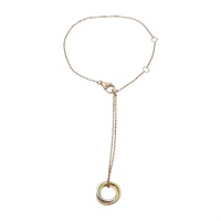 18K 三色三金 Trinity 手環【Cartier 卡地亞】 B6068115