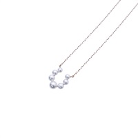 18K玫瑰金 珍珠項鍊【MIKIMOTO 御木本】 PP20183U