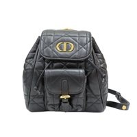 黑色 羊皮 Dior Caro 小型後背包【Dior 迪奧】 M6302UNOZ