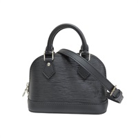 黑色 EPI 水波紋 牛皮 Nano Alma 艾瑪包【LOUIS VUITTON LV 路易威登】 M81945