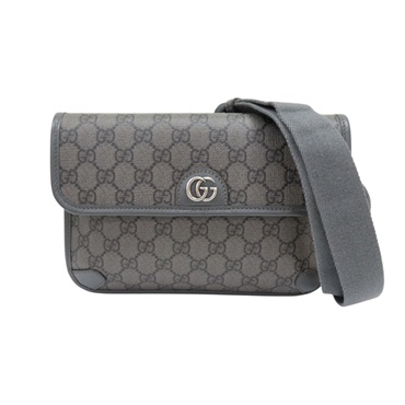 灰色 GG Supreme帆布 Ophidia 腰包 肩背包【GUCCI 古馳】 752597
