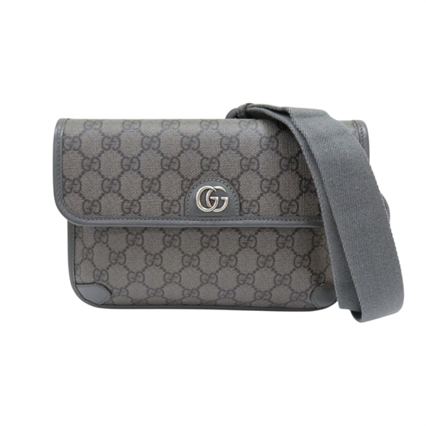 灰色 GG Supreme帆布 Ophidia 腰包 肩背包【GUCCI 古馳】 752597