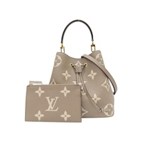 灰色 原花牛皮 NeoNoe MM 肩背包 M45555 【LOUIS VUITTON LV 路易威登】 M45555