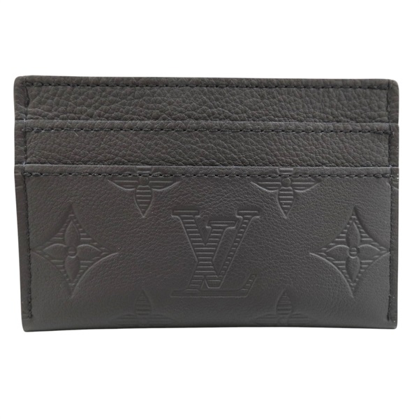 黑色 牛皮 名片夾【LOUIS VUITTON LV 路易威登】 M81415