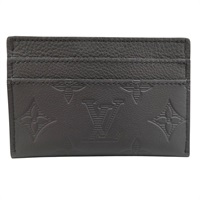 黑色 牛皮 名片夾【LOUIS VUITTON LV 路易威登】 M81415