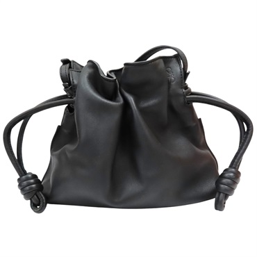 黑色 牛皮 Flamenco Mini 肩背包【LOEWE 羅威】 A411FC2X37