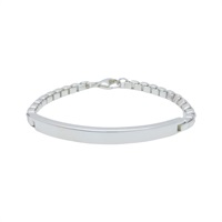 925純銀 Venetian Link ID 手鏈【Tiffany ＆ Co 蒂芬妮】 60107670