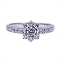 18K白金 鑽石 戒指【JEWELRY 無品牌珠寶】 Diamond 2.5g