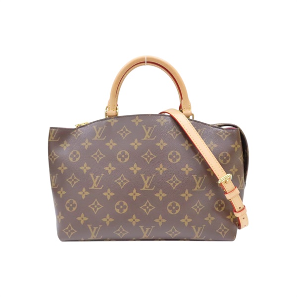 棕色 原花 PVC帆布 Grand Palais 两用包 無鎖頭【LOUIS VUITTON LV 路易威登】 M45898