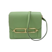 牛油果綠 Evercolor牛皮 Roulis Mini 肩背包 Y刻 金扣【HERMES 愛馬仕】