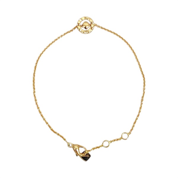 18K玫瑰金 紅寶石 COCO 手鍊【CHANEL 香奈兒】 J13044