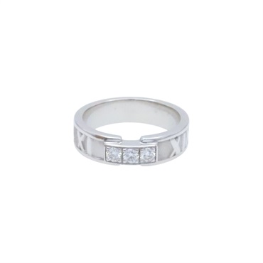 18K金 Atlas 3P 戒指【Tiffany ＆ Co 蒂芬妮】